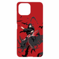 Чохол для Xiaomi Mi11 Lite Itachi Uchiha with crows - PrintSalon