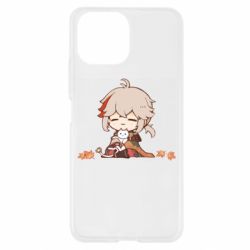 Чохол для Xiaomi Mi11 Lite Кадзуха з котом - PrintSalon