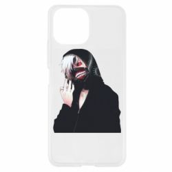 Чехол для Xiaomi Mi11 Lite Kaneki Portrait - PrintSalon