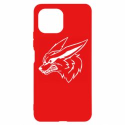 Чехол для Xiaomi Mi11 Lite Kurama line art - PrintSalon