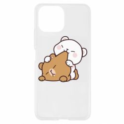 Чехол для Xiaomi Mi11 Lite Кусь мишки - PrintSalon