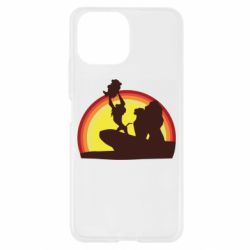 Чохол для Xiaomi Mi11 Lite Lion king silhouette - PrintSalon