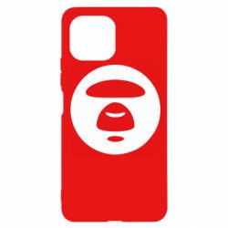 Чехол для Xiaomi Mi11 Lite Logo Bape Monkey - PrintSalon