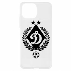 Чехол для Xiaomi Mi11 Lite Лого Динамо с колосками - PrintSalon