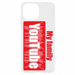 Чехол для Xiaomi Mi11 Lite My family youtube - PrintSalon