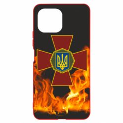 Чехол для Xiaomi Mi11 Lite Нацгвардія Вогонь - PrintSalon