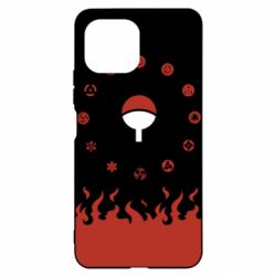 Чехол для Xiaomi Mi11 Lite Naruto Sasuke Uchiha Sharingan - PrintSalon