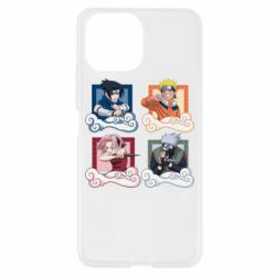 Чехол для Xiaomi Mi11 Lite Naruto team 7 in action-PrintSalon Чехол для Xiaomi Mi11 Lite Naruto team 7 in action