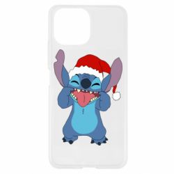 Чехол для Xiaomi Mi11 Lite Новогодний Стич - PrintSalon