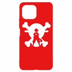 Чехол для Xiaomi Mi11 Lite One Piece Luffy Captain