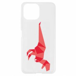 Чехол для Xiaomi Mi11 Lite Origami dinosaur - PrintSalon