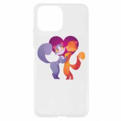 Чохол для Xiaomi Mi11 Lite Парочка. Котики - PrintSalon