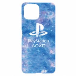 Чохол для Xiaomi Mi11 Lite Playstation on tai dai background - PrintSalon