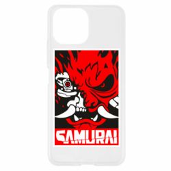 Чехол для Xiaomi Mi11 Lite Poster samurai Cyberpunk - PrintSalon