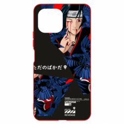 Чохол для Xiaomi Mi11 Lite shattered Itachi art - PrintSalon