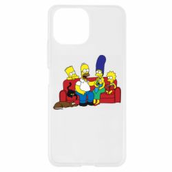 Чехол для Xiaomi Mi11 Lite Simpsons At Home - PrintSalon