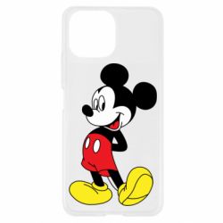 Чехол для Xiaomi Mi11 Lite Smiling Mickey - PrintSalon