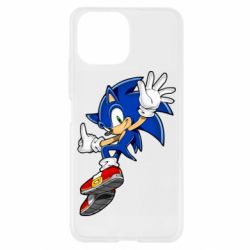 Чехол для Xiaomi Mi11 Lite Sonic and the jump - PrintSalon