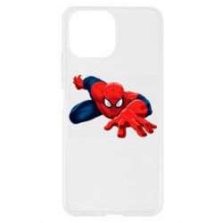 Чехол для Xiaomi Mi11 Lite Spiderman and jump - PrintSalon