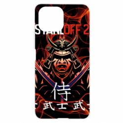 Чехол для Xiaomi Mi11 Lite Standoff Samurai And Fire - PrintSalon