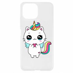Чехол для Xiaomi Mi11 Lite The cat is unicorn - PrintSalon