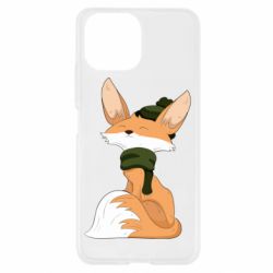 Чехол для Xiaomi Mi11 Lite The Fox in the Hat - PrintSalon