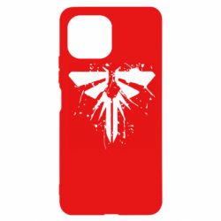 Чехол для Xiaomi Mi11 Lite The last of us spray logo - PrintSalon