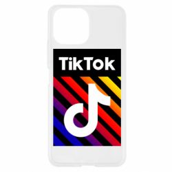 Чехол для Xiaomi Mi11 Lite Tik Tok Colorful Logo - PrintSalon