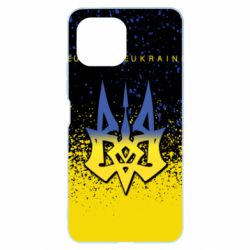 Чохол для Xiaomi Mi11 Lite Ukraine, yellow blue - PrintSalon