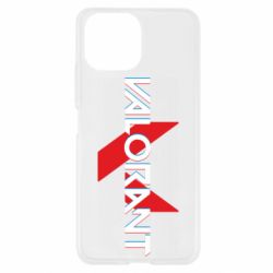 Чехол для Xiaomi Mi11 Lite Valorant glitsh logo - PrintSalon