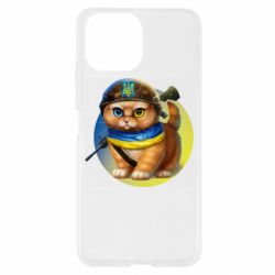 Чехол для Xiaomi Mi11 Lite Военный котик - PrintSalon