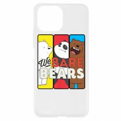 Чехол для Xiaomi Mi11 Lite We bare bears collage - PrintSalon