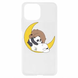 Чехол для Xiaomi Mi11 Lite We bare bears sleep - PrintSalon