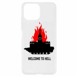 Чехол для Xiaomi Mi11 Lite Welcome to Hell - PrintSalon