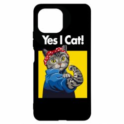 Чехол для Xiaomi Mi11 Lite Yes I Cat - PrintSalon