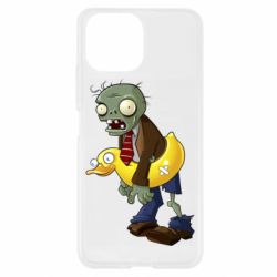 Чехол для Xiaomi Mi11 Lite Zombie with a duck-PrintSalon Чехол для Xiaomi Mi11 Lite Zombie with a duck