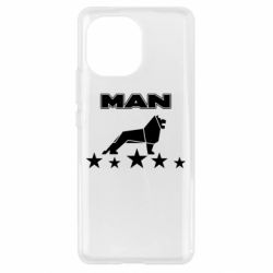 Чехол для Xiaomi Mi11 Man lion and stars - PrintSalon