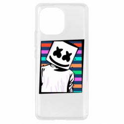 Чехол для Xiaomi Mi11 Marshmello Colorful Portrait - PrintSalon