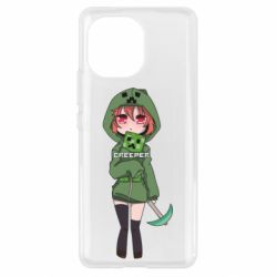 Чехол для Xiaomi Mi11 Minecraft anime - PrintSalon