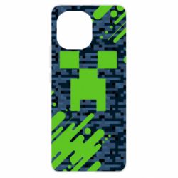 Чехол для Xiaomi Mi11 Minecraft Creeper - PrintSalon
