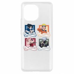 Чехол для Xiaomi Mi11 Naruto team 7 in action - PrintSalon