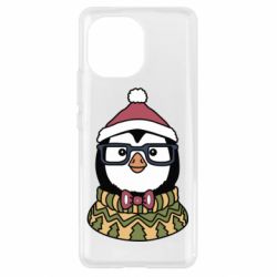 Чехол для Xiaomi Mi11 New Year's Penguin - PrintSalon