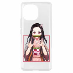 Чехол для Xiaomi Mi11 Nezuko-PrintSalon Чехол для Xiaomi Mi11 Nezuko