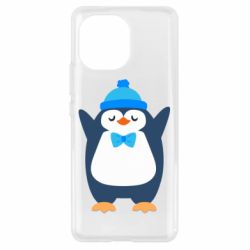 Чехол для Xiaomi Mi11 Penguin in a hat - PrintSalon