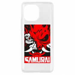 Чехол для Xiaomi Mi11 Poster samurai Cyberpunk - PrintSalon