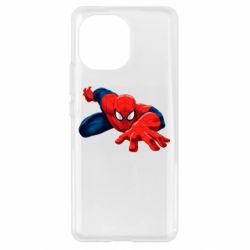 Чехол для Xiaomi Mi11 Spiderman and jump - PrintSalon