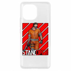 Чехол для Xiaomi Mi11 Standoff 2 Red Logo - PrintSalon