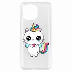 Чехол для Xiaomi Mi11 The cat is unicorn - PrintSalon
