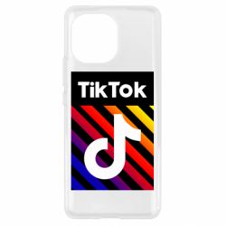 Чехол для Xiaomi Mi11 Tik Tok Colorful Logo - PrintSalon