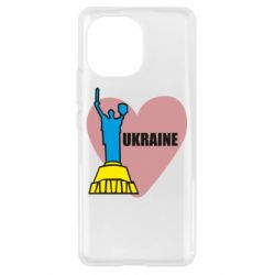 Чехол для Xiaomi Mi11 Ukraine in heart - PrintSalon
